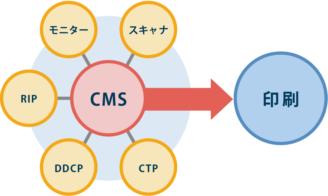 カラーマネジメントシステム（CMS）